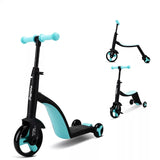 Kick Nadle Child's Children Scooter Children's Tricycle Kids Baby Scooters 3 in 1 Scooty Child for Bike Ride on Toys Tricks