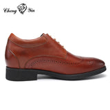 Wholesale Men Shoes Genuine Leather Height Increasing Dress Men Shoes High Quality Fashion Dress Elevator Shoes for Men