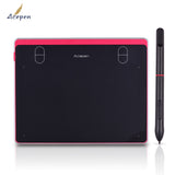 Acepen AP604 6X4 Inch Graphic Tablet for OSU Game,8192 Pressure Level for Professional Art Drawing Online-Teaching(Red)