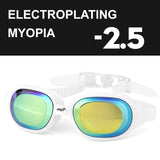 COPOZZ UV Protection Swimming Goggles Myopia 0 -1.5 to -7
