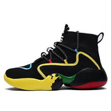 Custom Logo Big Size High Top Size14 Black Light Up Running Private Label Sports Sneakers Shoes