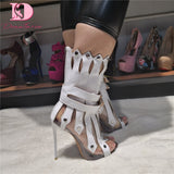 DoraTasia size 47 High Thin Heels Boots