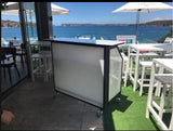 Sgaier Direct Sale Factory Price Illuminating Bar Lighting Tables LED Light Up Outdoor Furniture LED