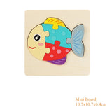 Montessori Materials Children Jigsaw Board Educational Wooden Toys