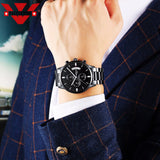 NIBOSI Men's Masculino Military Quartz Wrist Watch