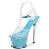 Model Show Stripper Heels Women Platform High Heeled Sandals