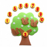 Kids Montessori Toys Materials DIY Non-Woven Math Toys Numbers Counting Toy Educational Learning Toys for Children Teaching Aids