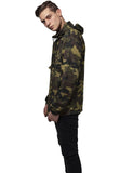 Camo Pull Over Windbreaker