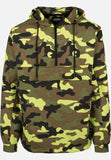 Camo Pull Over Windbreaker