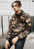 Camo Pull Over Windbreaker