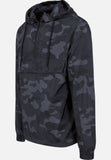 Camo Pull Over Windbreaker