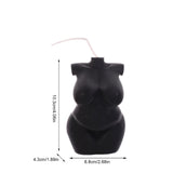 3D Sexy Naked Candle Wax Statue Bulk Art Female Body Candle Woman