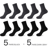 Men's Cotton Socks 10 Pairs/Lot