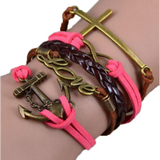 Anchor Love Infinity Faith  (Ships From USA)