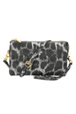 7013lpd - Faux Crossbody Wristlet Bag