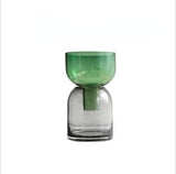 Two Ways Flower Vase Home Decor Living Room Decoration Glass