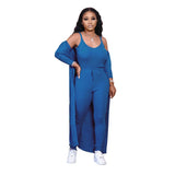 Custom LOGO Drop Ship 2020  Solid Women Fall Clothing 2020 Long Sleeve  Long Pants Women Three Piece Pant Set A5198