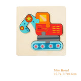 Montessori Materials Children Jigsaw Board Educational Wooden Toys