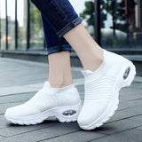Spring Women Sneakers Shoes Flat Slip on Platform Sneakers for Women