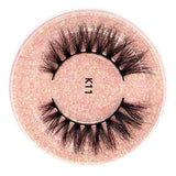 FOXESJI Lashes 3D Mink Eyelashes Thick Fluffy Soft Eyelash Extension High Volume Natural False Eyelashes Makeup Mink Eye Lashes - shopwishi 