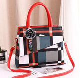 Patchwork Casual Large Shoulder Handbag - shopwishi 