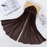 New Product Diamond Chiffon Women Long Hijab Scarf Muslim Lady Hijab Caps Islam Clothing Turkish Turban Shawl Headscarves