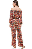WOMEN'S FASHION PAISLEY PALAZZO PANTS