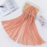 New Product Diamond Chiffon Women Long Hijab Scarf Muslim Lady Hijab Caps Islam Clothing Turkish Turban Shawl Headscarves