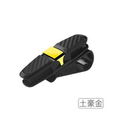 Car Accessories Interior Car Glasses Case Auto Sun Visor Glasses Holder Sunglasses Clip Card Holder Eyeglasses Accessories 1pc