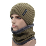 AETRUE Winter Beanies Men Knitted Hat Caps Beany Mask Gorras Bonnet Warm Baggy Winter Hats for Men Women Skullies Beanies Hats