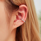 Modyle Vintage Clip on Earrings Crystal Ear Cuff Non Pierced Earrings