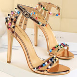 Women's Stiletto High Heel Dress Pumps Pointy Toe Lady Evening Party Shoes