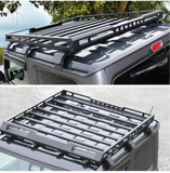 Black Roof Luggage for JB64W JB74W Without the Light Installation Holes 2018-Up Car Parts Roof Rack for Suzuki Jimmy Accessories