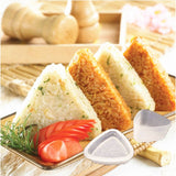 Mold Sushi DIY Onigiri Rice Ball Bento Press Maker Mold Tool Triangular Sushi Maker Mold Kit Kitchen Gadgets Bento Accessories