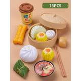 44 Pieces Children Mini Kitchen Toy Cookware Pot Pan Kids Pretend Cook Play Toy Simulation Kitchen Utensils Toys Children Gift