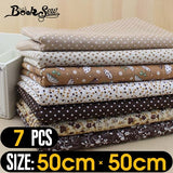 Booksew Cotton Fabric 50 Pieces/Pack  20cmx25cm Patchwork Bundle Fabrics Tilda Cloth for Sewing DIY Tecido Handicraft Material