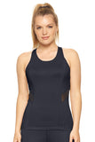 AQ249 Women's Mesh Panel Racerback