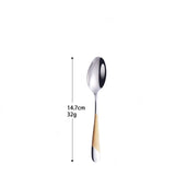 Kitchen Tableware Gold Cutlery Set Stainless Steel Cutlery Set Gold Fork