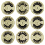FOXESJI Lashes 3D Mink Eyelashes Thick Fluffy Soft Eyelash Extension High Volume Natural False Eyelashes Makeup Mink Eye Lashes - shopwishi 