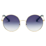 HERMISTON | S1067 - Women Metal Round Sunglasses
