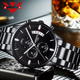 NIBOSI Men's Masculino Military Quartz Wrist Watch