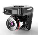 2 in 1 Combo GPS  Dash Cam Radar Detector With Flow Speed Cam, 2.4inch 1080P HD Car Black Box