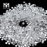 Zircon Stone Manufacturer 2mm Round Cut White Color Cubic Zircon Loose