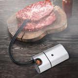 Food Cold Smoke Generator Portable Molecular Cuisine Smoking Gun Meat Burn Smokehouse Cooking for BBQ Grill Smoker Wood