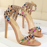 Women's Stiletto High Heel Dress Pumps Pointy Toe Lady Evening Party Shoes