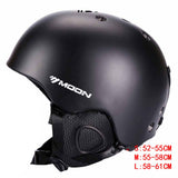 Clearance! Clearance!  MOON Ski Helmet Ultralight and Integrally-Molded Breathable Snowboard Helmet Men Women Skateboard Helmet