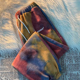 Tie Dye Women's Loose High Waist Long Sweatpants
