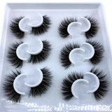 HBZGTLAD 2/4 Pairs Natural False Eyelashes Fake Lashes Long Makeup 3d Mink Lashes Eyelash Extension Mink Eyelashes for Beauty - shopwishi 