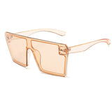 2021 Dropshipping Fashion Trendy High Quality Vendor Women Summer Oversize Large Big Frames Shades Sunglasses