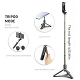 Wholesale in Stock L03 Aluminum Alloy Foldable Flexible  BT Tripod Selfie Stick